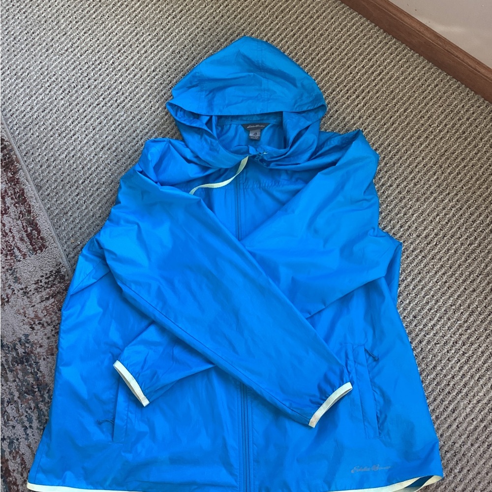Eddie Bauer Electric Blue Hooded Jacket